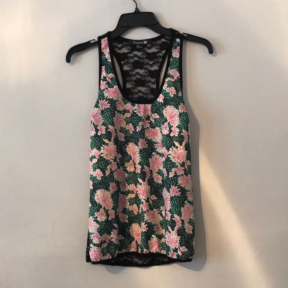 Women’s Lace Back Tank Top